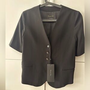 Massimo Dutti Short Sleeve Jacket